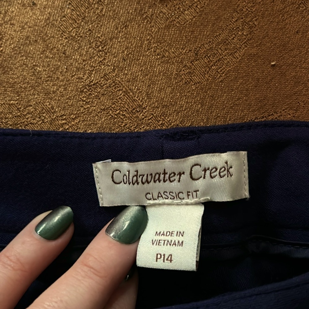 Coldwater Creek Pants 14P - Picture 6 of 7